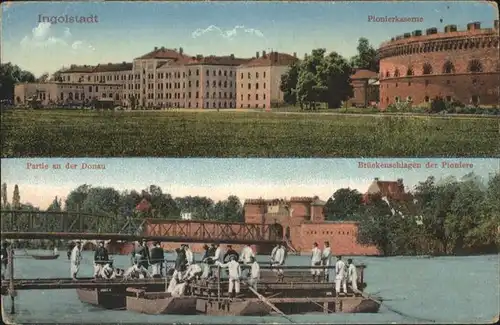 Ingolstadt Donau Pionierkaserne / Ingolstadt /Ingolstadt Stadtkreis