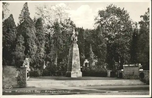 Kulmbach Krieger Denkmal  / Kulmbach /Kulmbach LKR