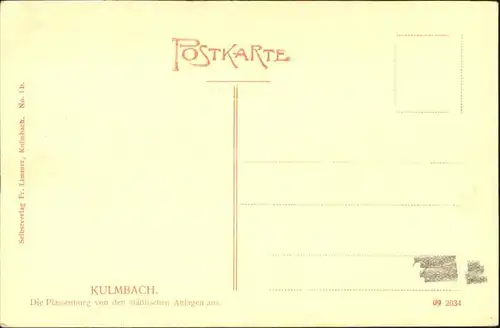 Kulmbach Plassenburg / Kulmbach /Kulmbach LKR