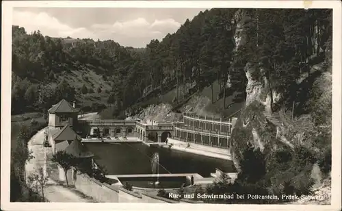 Pottenstein Oberfranken Schwimmbad / Pottenstein /Bayreuth LKR