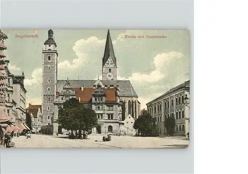 Ingolstadt Donau Kirche  Hauptwache / Ingolstadt /Ingolstadt Stadtkreis