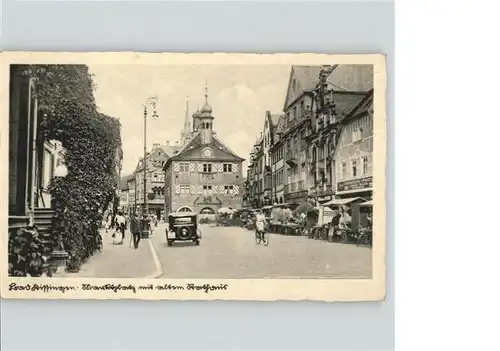 Bad Kissingen Marktplatz Rathaus  / Bad Kissingen /Bad Kissingen LKR