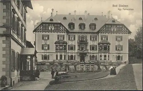 Bad Steben Park Schloss  / Bad Steben /Hof LKR