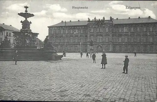 Erlangen Hauptmarkt / Erlangen /Erlangen Stadtkreis