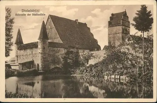 Dinkelsbuehl Stadtmuehle / Dinkelsbuehl /Ansbach LKR