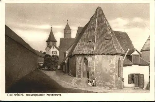 Dinkelsbuehl Dreikoenigskapelle Kapuzinerweg / Dinkelsbuehl /Ansbach LKR