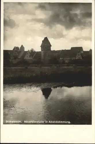 Dinkelsbuehl Baeuerslinsturm / Dinkelsbuehl /Ansbach LKR