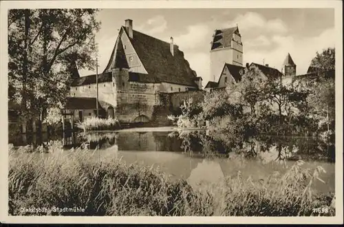 Dinkelsbuehl Stadtmuehle / Dinkelsbuehl /Ansbach LKR