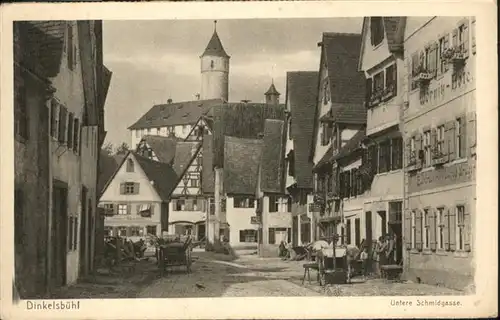 Dinkelsbuehl Untere Schmidgasse / Dinkelsbuehl /Ansbach LKR