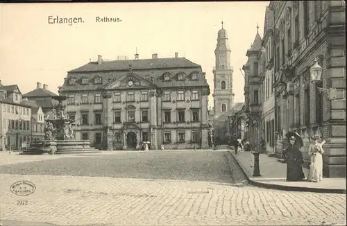 Erlangen Rathaus  / Erlangen /Erlangen Stadtkreis