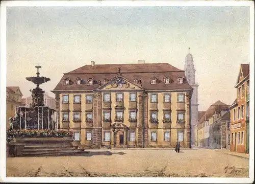 Erlangen Rathaus  / Erlangen /Erlangen Stadtkreis