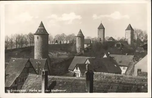 Dinkelsbuehl Stadtmauer / Dinkelsbuehl /Ansbach LKR