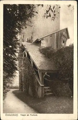 Dinkelsbuehl Treppe
Faulturm / Dinkelsbuehl /Ansbach LKR