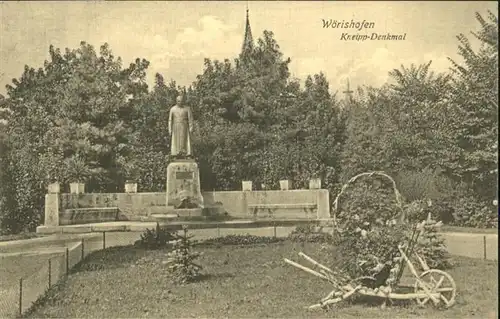 Bad Woerishofen Kneippdenkmal / Bad Woerishofen /Unterallgaeu LKR
