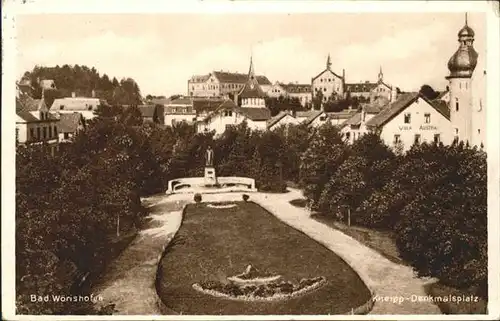 Bad Woerishofen Kneipp-Denkmalsplatz / Bad Woerishofen /Unterallgaeu LKR