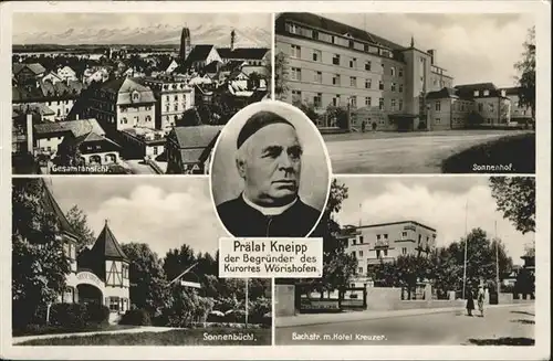 Bad Woerishofen Praelat Kneipp, Sonnenhof, Sonnenbuechl, Bachstrasse, Hotel Kreuzer / Bad Woerishofen /Unterallgaeu LKR