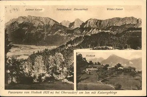 Oberaudorf Zahmer Kaiser, Totenkircherl, Elmauerhalt, Wilder Kaiser / Oberaudorf /Rosenheim LKR