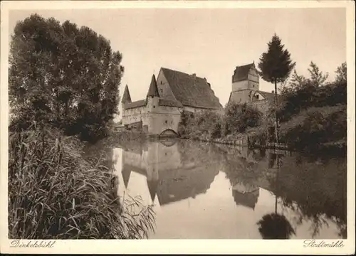 Dinkelsbuehl Stadtmuehle / Dinkelsbuehl /Ansbach LKR