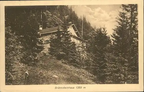 Oberaudorf Bruennsteinhaus / Oberaudorf /Rosenheim LKR