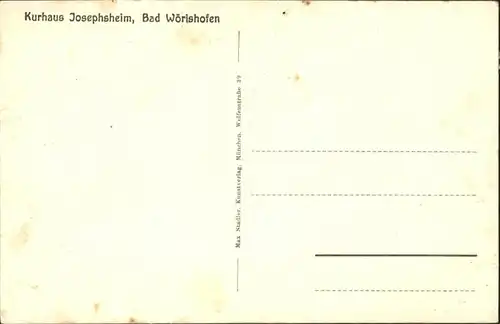 Bad Woerishofen Josephsheim / Bad Woerishofen /Unterallgaeu LKR