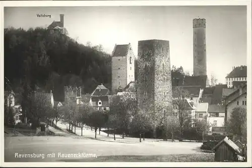 Ravensburg Wuerttemberg Rauenecktuerme / Ravensburg /Ravensburg LKR