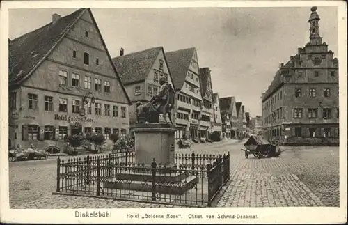 Dinkelsbuehl Hotel Goldene Rose / Dinkelsbuehl /Ansbach LKR