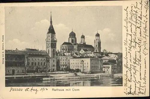 Passau Rathaus Dom  / Passau /Passau LKR