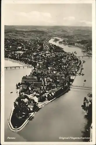 Passau Fliegeraufnahme  / Passau /Passau LKR