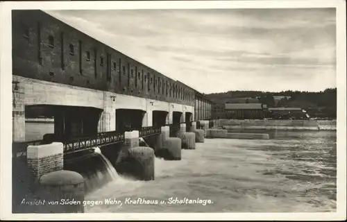 Passau Kachletstufe Krafthaus Schaltanlage / Passau /Passau LKR