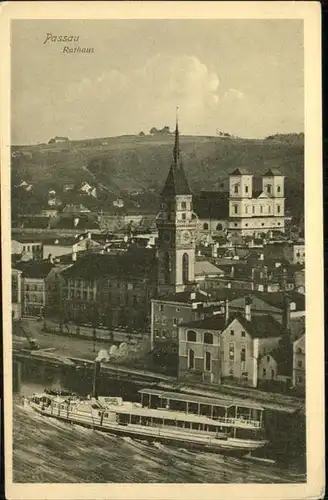 Passau Rathaus Dampfer / Passau /Passau LKR