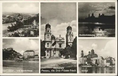 Passau Domplatz Innkal Niederhaus / Passau /Passau LKR