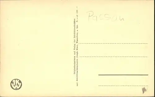 Passau [Handschriftlich] Institut Freudenhain Violinzimmer / Passau /Passau LKR