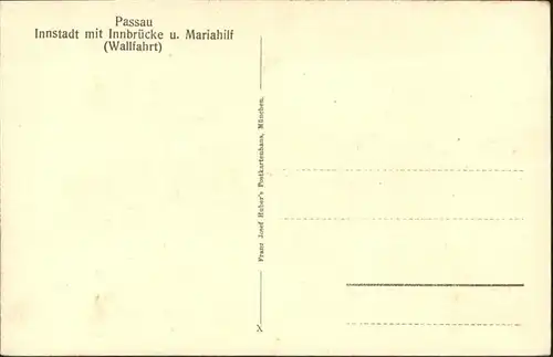 Passau Innbruecke Mariahilf / Passau /Passau LKR