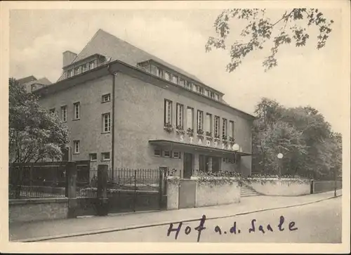 Hof Saale Stadtsaal / Hof /Hof LKR