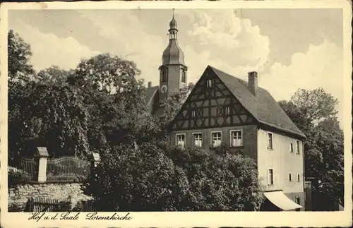 Hof Saale Lorenz Kirche  / Hof /Hof LKR