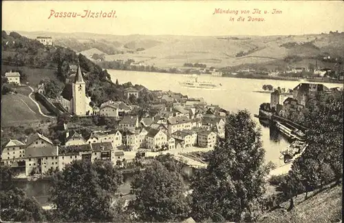 Passau Ilz Inn Schiff / Passau /Passau LKR