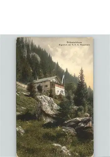 Oberaudorf Bruensteinhaus / Oberaudorf /Rosenheim LKR