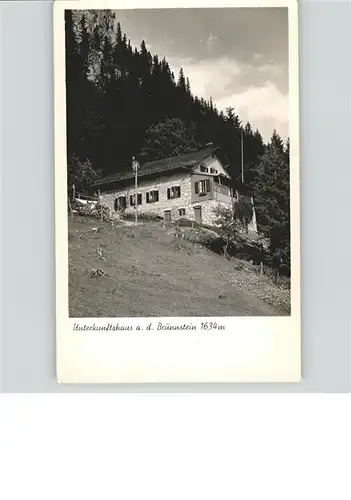 Oberaudorf Unterkunftshaus Bruennstein / Oberaudorf /Rosenheim LKR