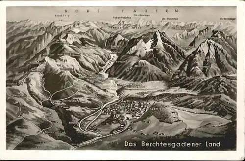 Berchtesgaden Berchtesgadener Land Panorama / Berchtesgaden /Berchtesgadener Land LKR