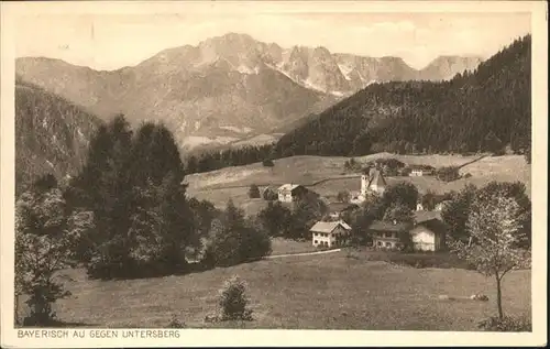 Berchtesgaden Bayrisch Au Untersberg  / Berchtesgaden /Berchtesgadener Land LKR