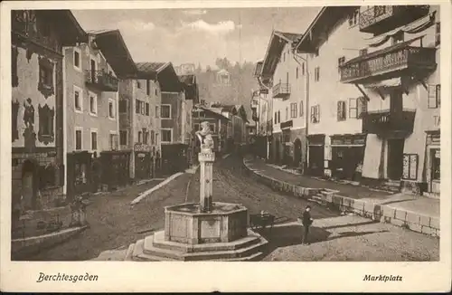 Berchtesgaden Marktplatz / Berchtesgaden /Berchtesgadener Land LKR