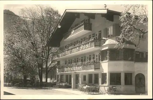 Bayrischzell Gasthof zur Post / Bayrischzell /Miesbach LKR