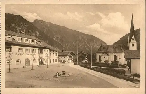 Bayrischzell Traiten Gasthof Wendelstein / Bayrischzell /Miesbach LKR