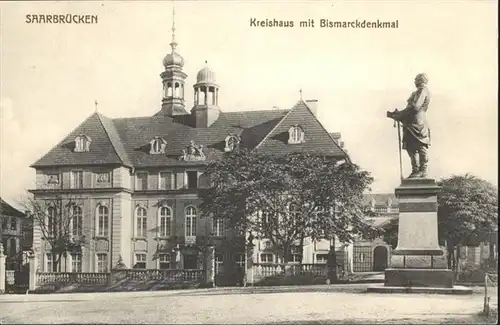Saarbruecken Kreishaus
Bismarckdenkmal / Saarbruecken /Saarbruecken Stadtkreis