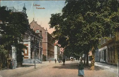 Loebau Sachsen Loebau Poststrasse x / Loebau /