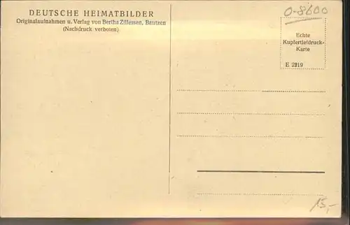 Bautzen Wendenmaedchen Fischerpforte *