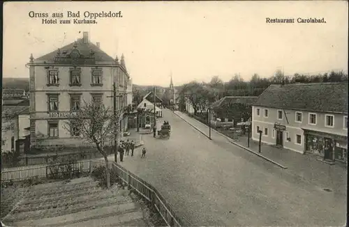 Bad Oppelsdorf Hotel zum Kurhaus Restaurant Carolsbad x