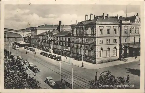 Chemnitz Hauptbahnhof Strassenbahn x