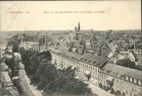 Freiberg Sachsen Hornstrasse Stadt x