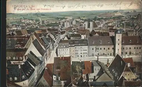 Freiberg Blick vom Petersturm x